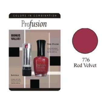 Image For: Profusion Nail Polish and Lipstick Gift Set - Red Velvet 776